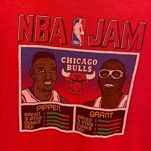 NBA Jam Chicago Bulls Pippen and Grant by Homage